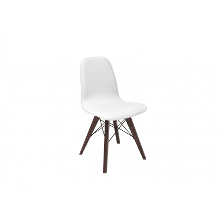 stolička ULTRA (TX1089) biela/wenge hnedý dub ( k AZTECE )