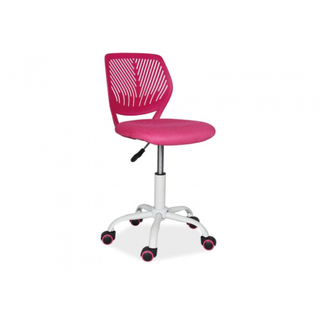 MAX - kancelárska stolička (detská ) - ružová (OBRMAXR) (S) (K150-Z)