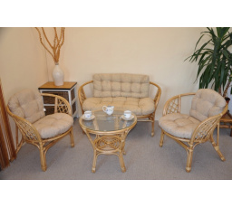 Podušky na súpravu Bahama veľká komplet svetlo béžový melír