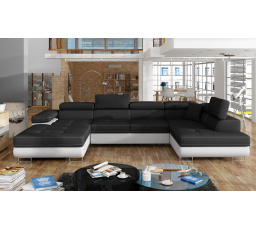 Sedacia súprava v tvare U RODRIGO, Sawana 14 / Soft 17 Pravá