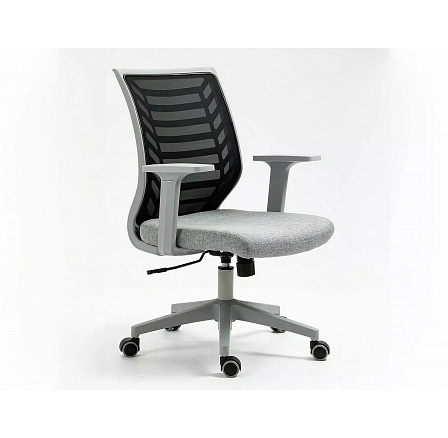 Kancelárska stolička Q-320, Čierna/Sivá