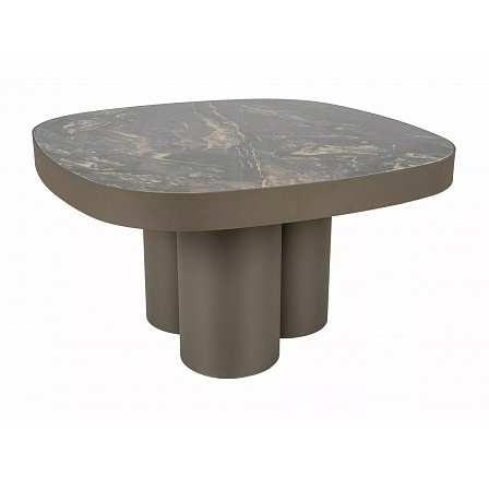 STOLÍK STELLA B CERAMIC ČIERNY VULCANO / MEDENÝ 75X75 STOLÍK STELLA B CERAMIC ČIERNY VULCANO / MEDENÝ 75X75