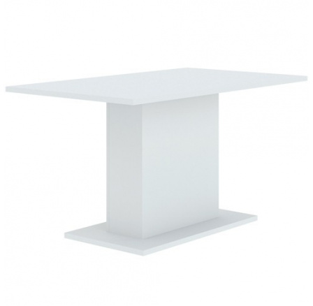 Jedálenský stôl THEO, Biela