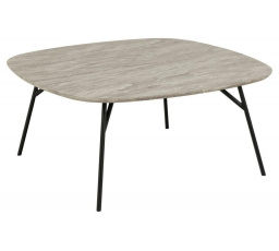 Konferenčný stolík Caracas 90x90cm sivý mramor