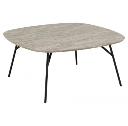 Konferenčný stolík Caracas 90x90cm sivý mramor