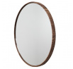 Sada 3 zrkadiel Toronto, okrúhlych, orech 26 cm