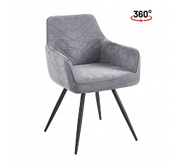 PREDPREDAJ -15% do 23.03 ! Sivá stolička Wind 89 K43-FX