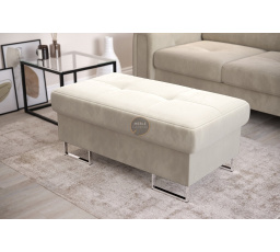 Taburet s úložným priestorom GALAXY 100x55 cm - béžová Terra 06