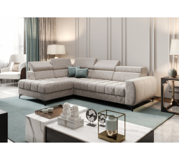 Rohová sedacia súprava PORTO MINI 170X255 cm - ľavá, béžová