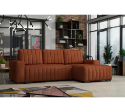 Rohová sedacia súprava Hakim P - falcone25/tehlová