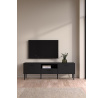 TV komoda MABELA 408, Čierny mat