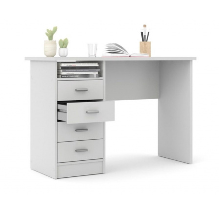Písací stôl FELIX 146, Biely