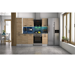 Kuchynská linka Daja I 220 SL4 dub artisan