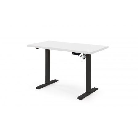 Písací stôl B/54, biela/čierna