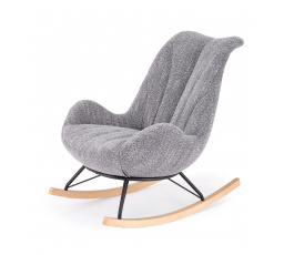 LUIS hojdacie kreslo, popolavé (1p=1ks)