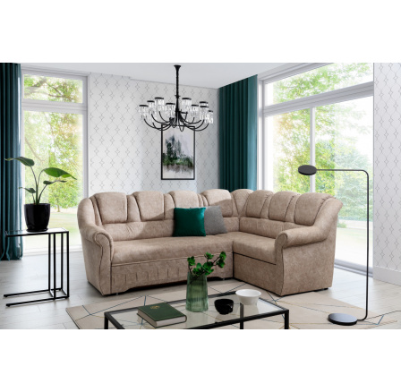 Rohová sedacia súprava LORD II, Dora 21, Pravá