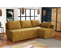 Rohová sedacia súprava Neklan P hnedá