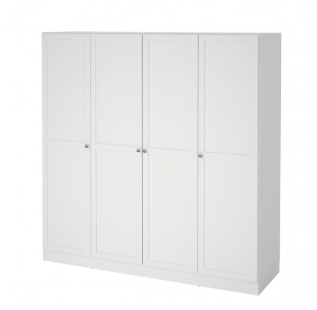 Šatní skriňa BIRGER 053, Biela