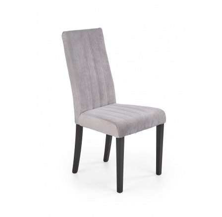 Jedálenská stolička DIEGO 2, sivý zamat