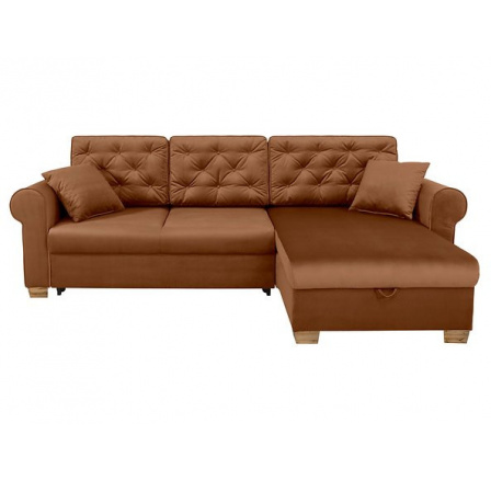 ARLES LUX 3DL.URCBK, Rain 11 ťava,TX144 dub wotan (BRW COMFORT) (FL11-K1230)