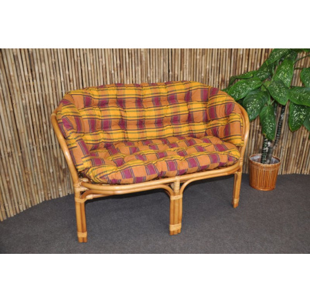 Vankúš na lavičku Bahama okrová MAXI