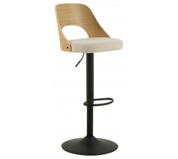 Barová stolička Lucy dub/béžová Apia 453
