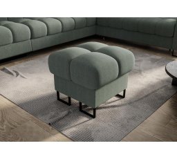 Taburet ASPEN 70 x 70 cm - zelená