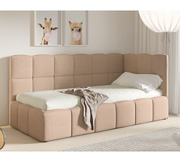 Posteľ TUNIS 200 x 90, vysoký bok, Paros 2, Pravá