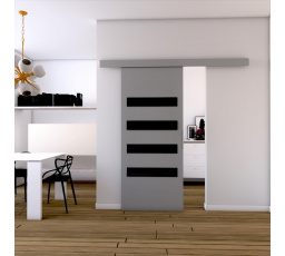 Posuvné dvere STANDART F70, sivé