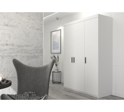 Šatní skriňa ENJA 3D, Biela
