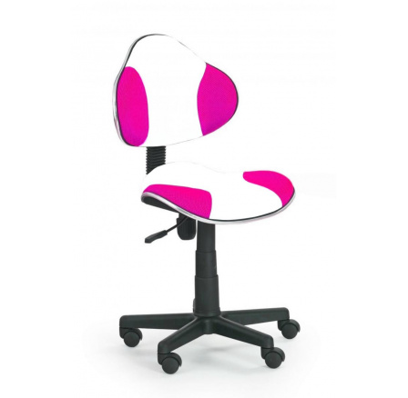 Stolička OZY-G2- biela a ružová
