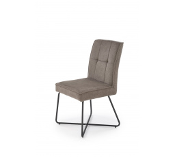 Jedálenská stolička K534, sivá/čierna