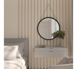 Zrkadlo Grace na šnúre, 60 cm