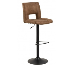 Barová stolička Sylvia hnedá/čierna