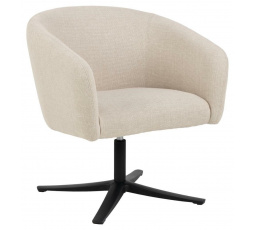 Otočná stolička Ramsey béžová Basel 24
