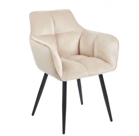 PREDPREDAJ -15% do 30.09 ! Stolička velvet béžová K40-FXJG PREDPREDAJ -15% do 30.09 ! Stolička velvet béžová K40-FXJG