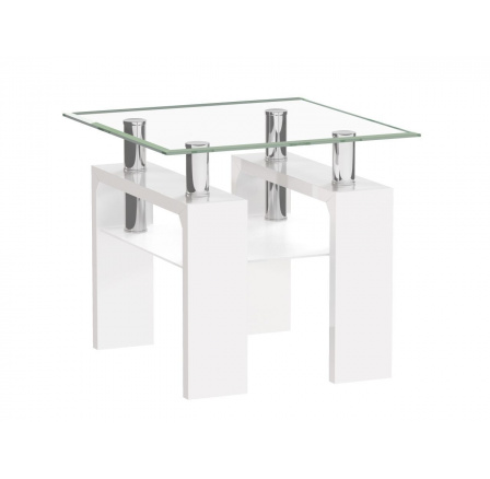 Konferenčný stolík biely A08-2-mini-H-55