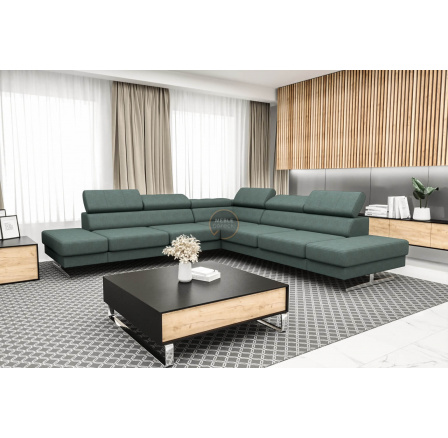 Rohová sedacia súprava EMPORIO MAX 300 x 300 - morská zelená Rohová sedacia súprava EMPORIO MAX 300 x 300 - morská zelená