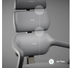 Kancelárske ergonomické herné kreslo Modular Shadow Grey