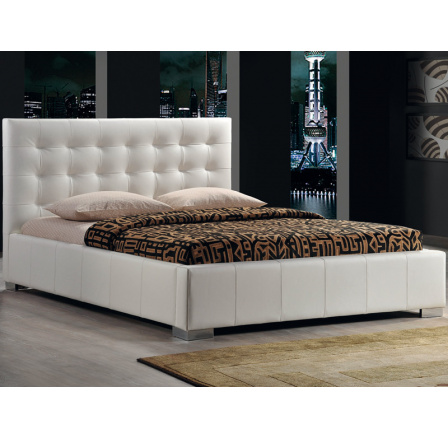 Posteľ CALAMA 160x200 cm, biela Posteľ CALAMA 160x200 cm, biela