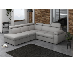 Rohová sedacia súprava Bodie II ľavá svetlosivá