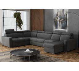 Sedacia súprava Petrit U1 pravá Kronos sivá