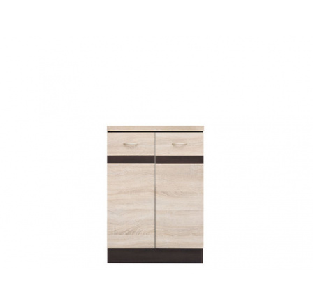 Kuchyňa Junona Line, spodná skrinka D2D/60/82 wenge/dub sonoma