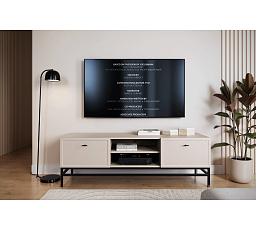 LORINI RTV 150 2SZ - kašmír / čierny T-bar / čierny rám