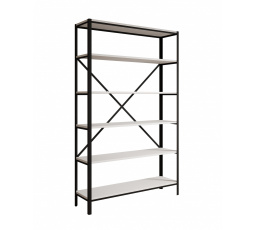 Regál Ralph Čierny+Biely Matný