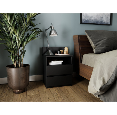 Nočný stolík PUNA M1 Čierna