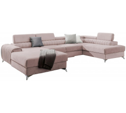 Sedacia súprava v tvare U LACANTE, Gojo 101 Pravá