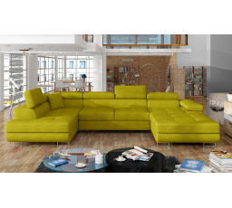 Sedacia súprava v tvare U RODRIGO, Omega 68 Ľavá