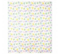 Ubrus s velikonočním motivem, 130x160 cm,100 % polyester.