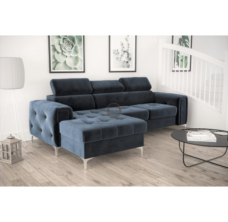 Rohová sedacia súprava ORION MINI s funkciou spania 255x165 cm - voliteľný odtieň - ľavá Rohová sedacia súprava ORION MINI s funkciou spania 255x165 cm - voliteľný odtieň - ľavá